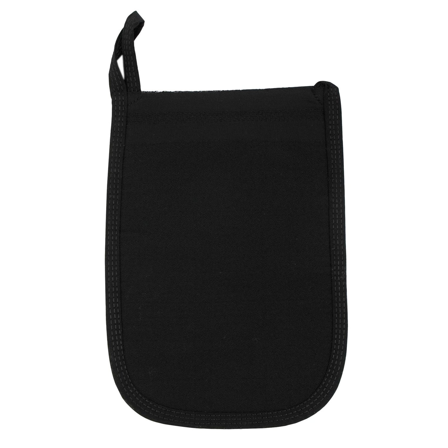 Exfoliating Bath Glove Ð Viscose, Thick Weave, Black | Feel Fine