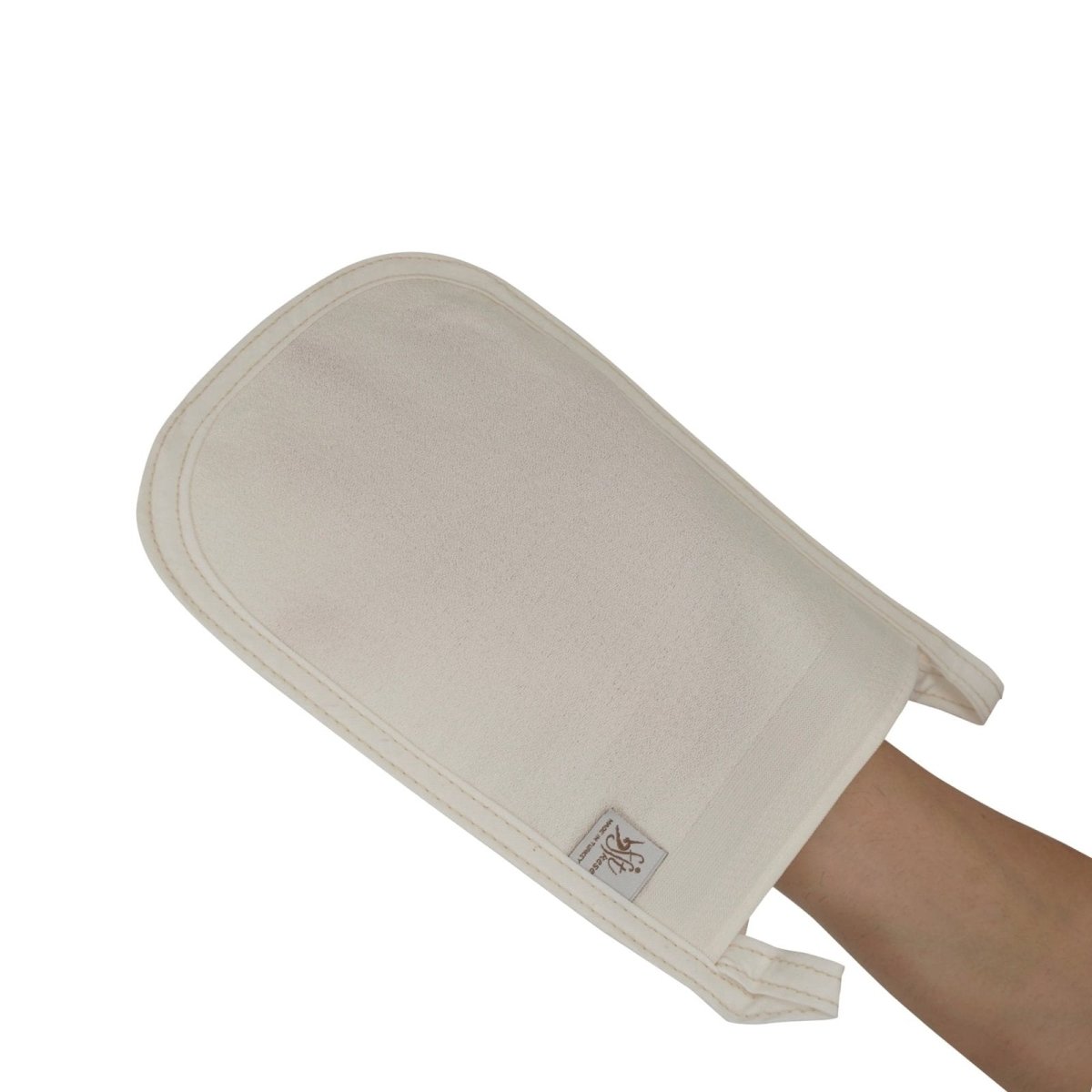 Exfoliating Bath Glove Ð Viscose, Natural | Feel Fine - Mahukaa