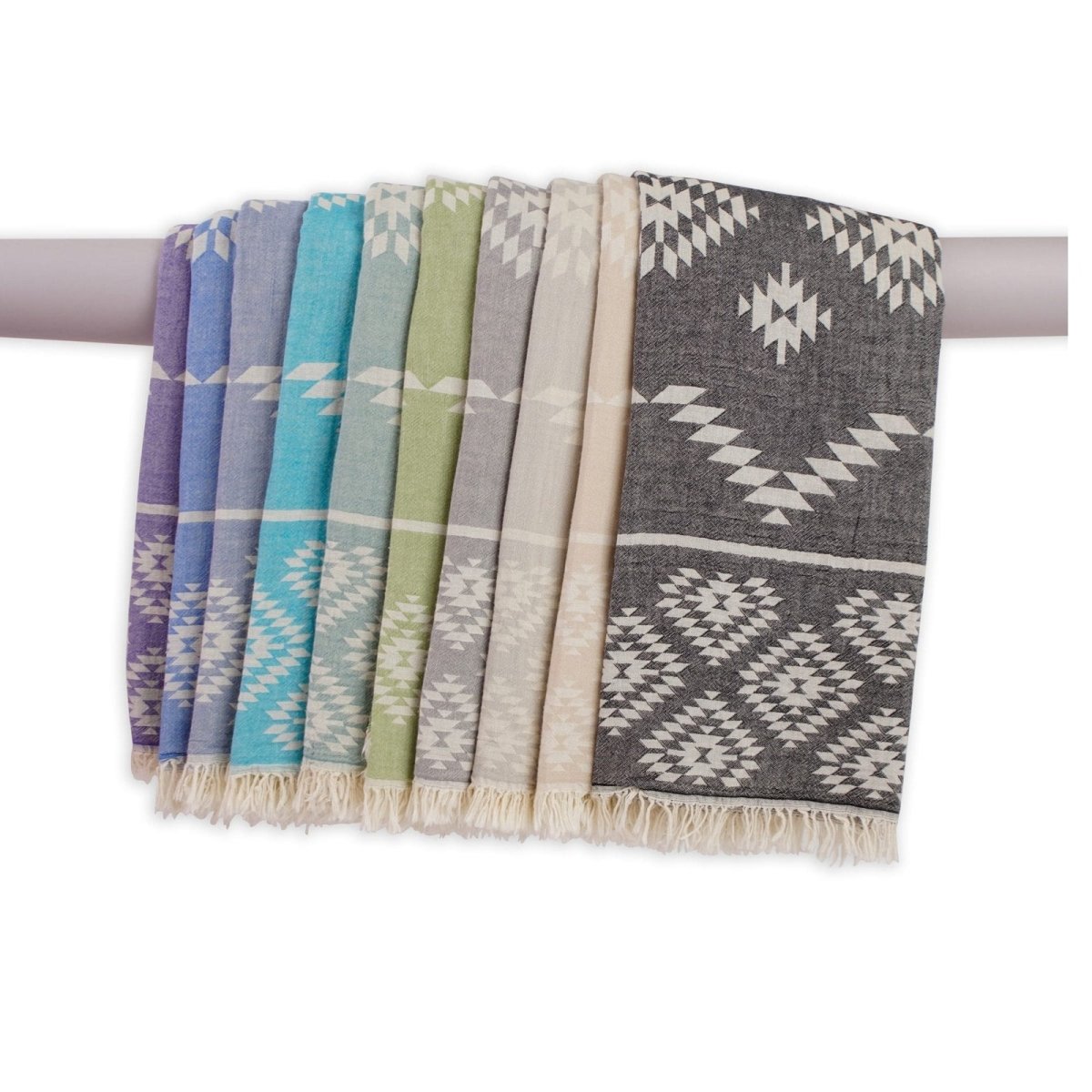Turkish Peshtemal Towels PLJ061 - Mahukaa