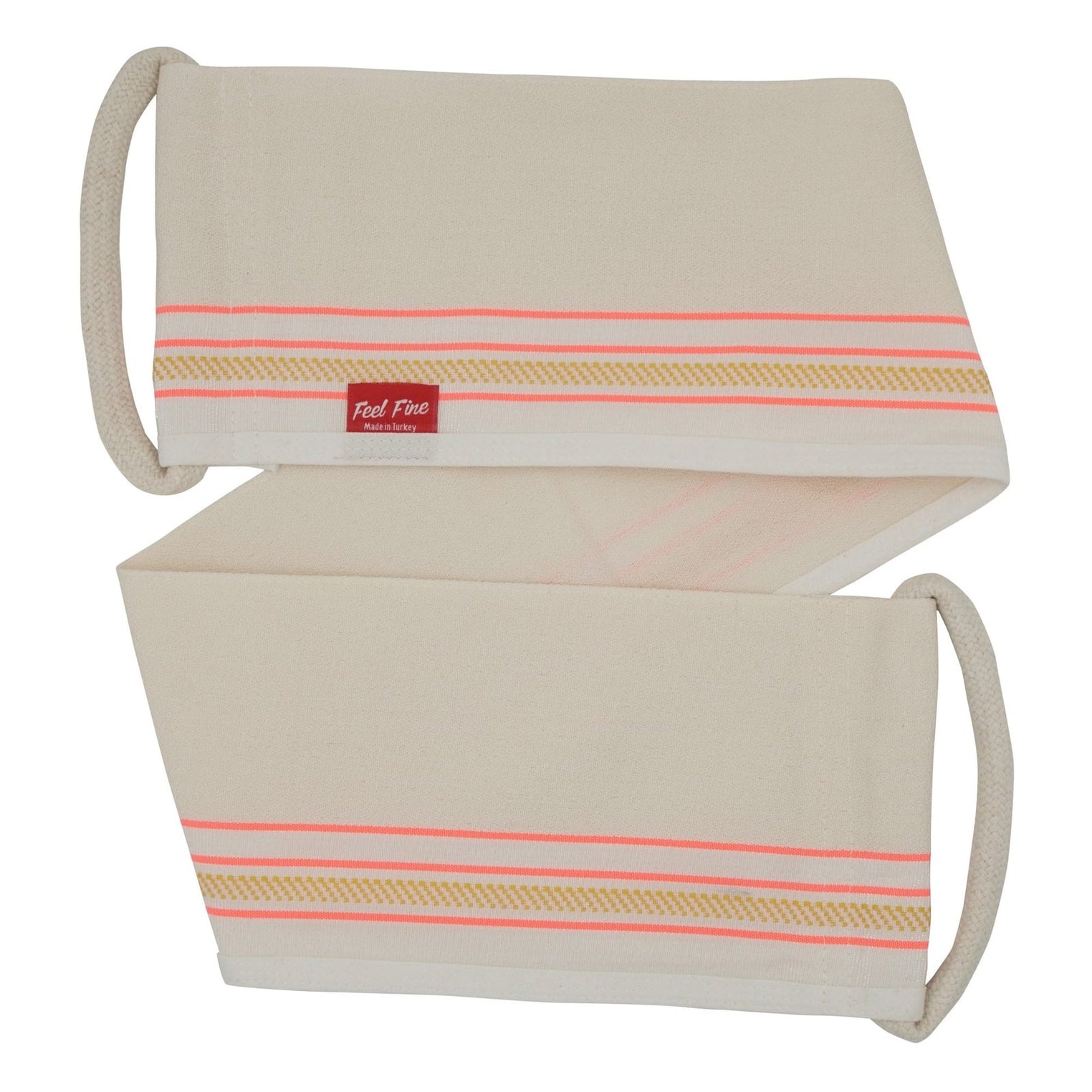Back Scrub Exfoliating Mitt Ð 100% Viscose (Natural) | Feel Fine