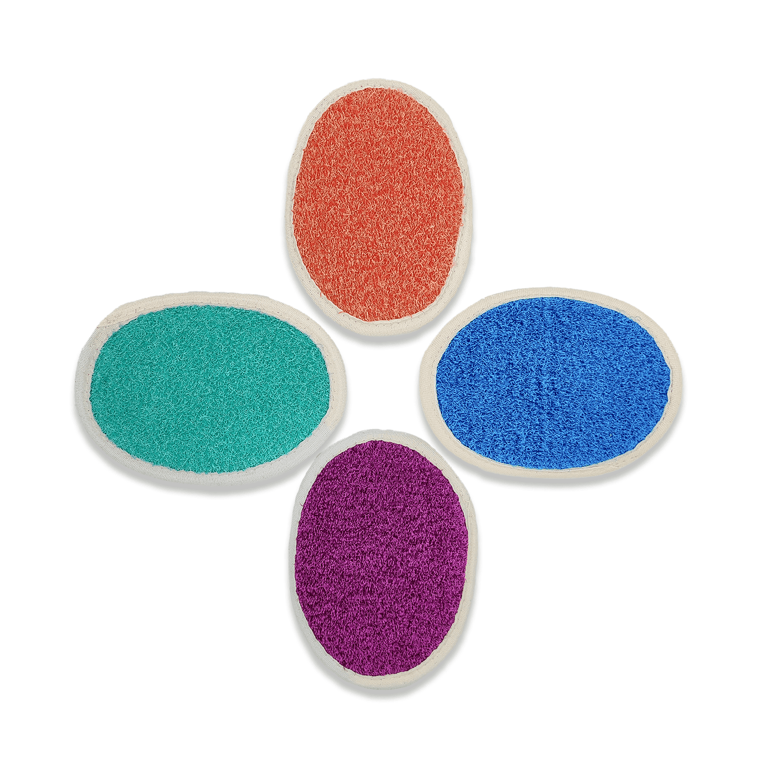 Poly Cotton Body & Face Loofah PCL-6023