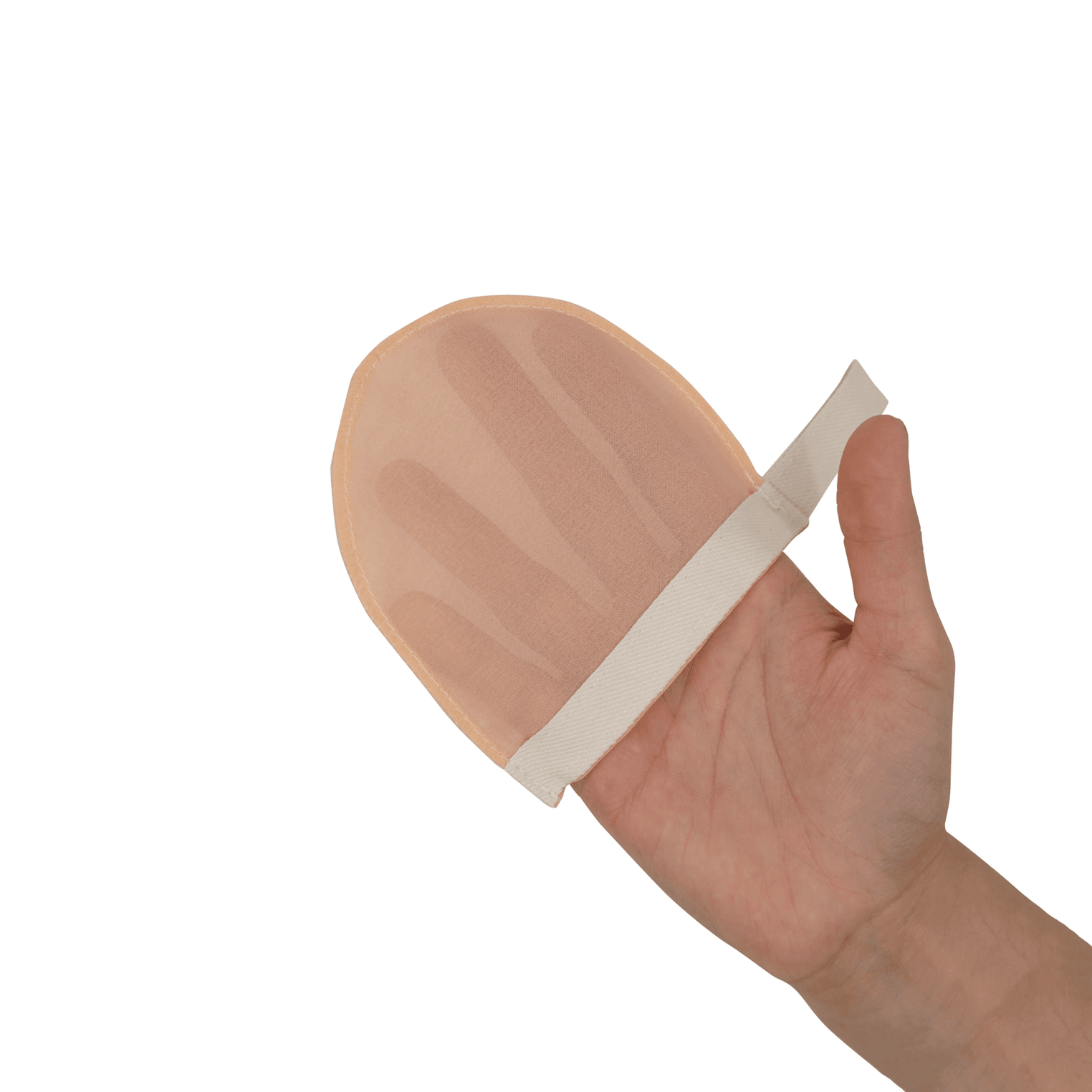 Exfoliating Face Mitt Ð Plant-Based Silk (Salmon Pink & Candy Pink) | Feel Fine