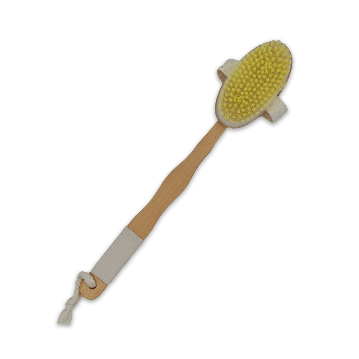 Back Massage Brush With Wood Handle BB-7020 - Mahukaa