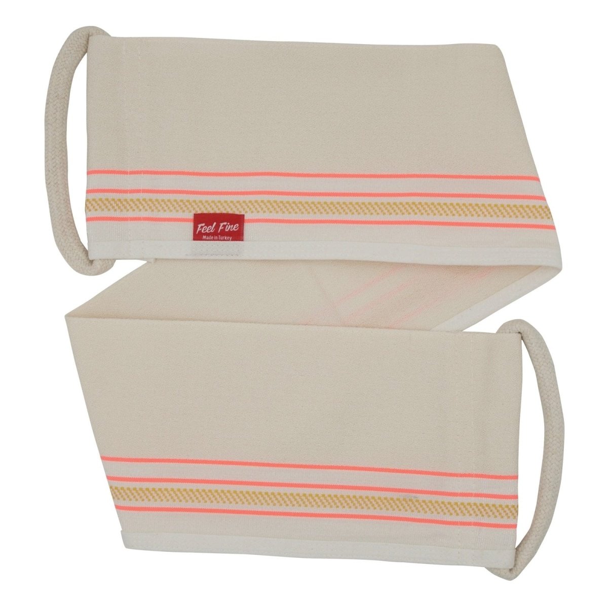 Back Scrub Exfoliating Mitt Ð 100% Viscose (Natural) | Feel Fine - Mahukaa