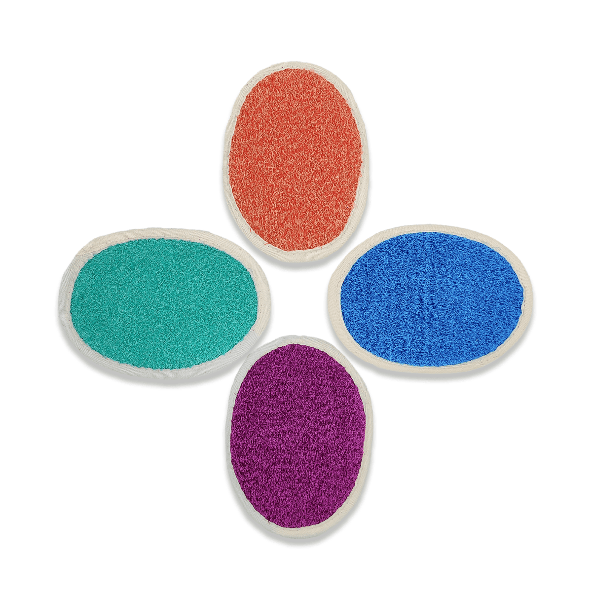 Poly Cotton Body &038; Face Loofah PCL-6023 - Mahukaa