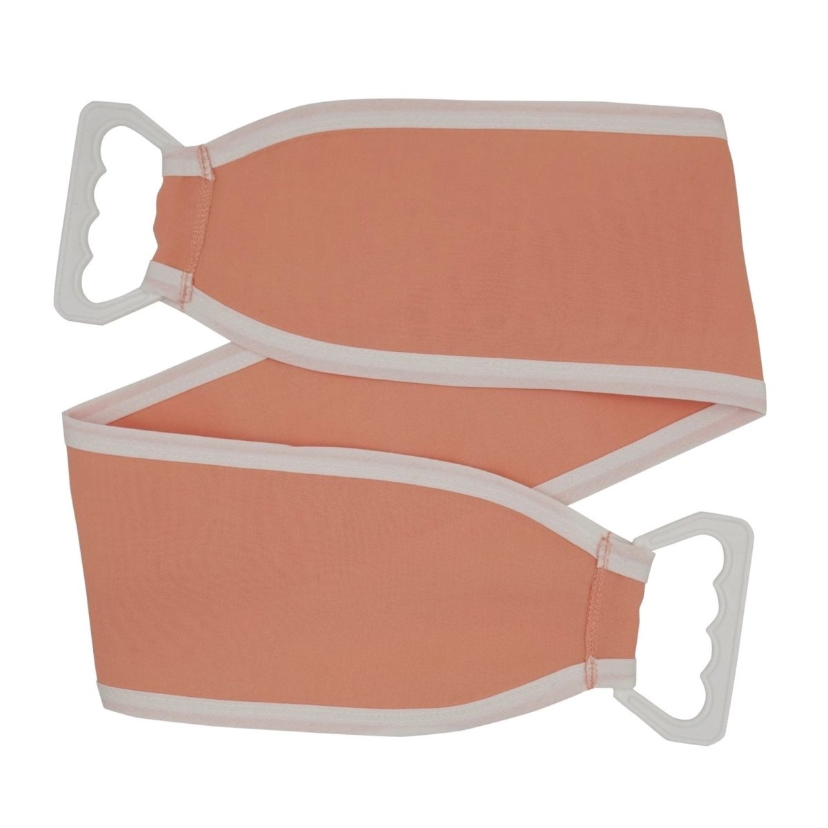 Silk Back Scrubber Ð Plant-Based Silk (Salmon Pink) | Feel Fine - Mahukaa