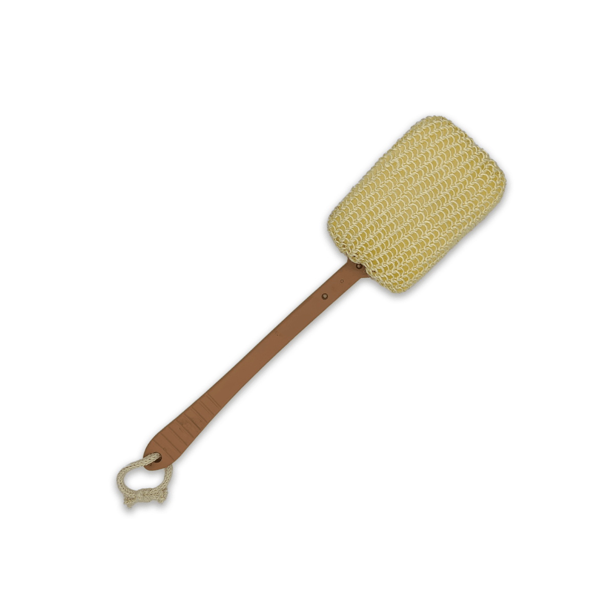Sisal Loofah With Wooden Handle SL-0021 - Mahukaa
